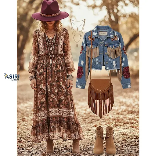 Fall 2025 Fashion Formula: The 4-Piece Boho Chic Ensemble